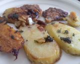 Foto del paso 5 de la receta: Escalopes de gírgolas a la mostaza con papas fondant