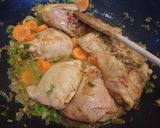 A picture of step 4 of Portuguese Chicken Curry.