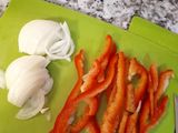Fajitas (sin carne)