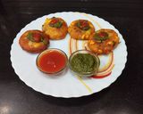 A picture of step 5 of Corn Cutlets.