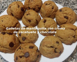 Foto del paso 14 de la receta: Galletas de mantequilla con crema de cacahuete y chocolate