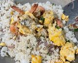 Foto langkah ke 4 dari resep Nasi Goreng Udang.