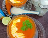 गाजर अदरक सूप (Carrot Ginger Soup recipe in Hindi) रेसिपी चरण 11 फोटो