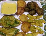 A picture of step 8 of Pakora platter.