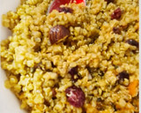 Foto del paso 2 de la receta: Ensalada de quinoa con arándanos, almendras y cúrcuma