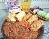 Foto langkah ke 6 dari resep Penyetan Tahu Tempe.