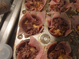 Chalupa de jamón keto