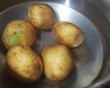 A picture of step 1 of Aloo ka Paratha.