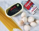 รูปขั้นตอนการทำที่ 1 ของ สปาเก็ตตี้ซอสเห็ดแชมปิญองง่ายๆ จากซุป Campbells