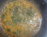 A picture of step 4 of Paneer green peas methi malai.
