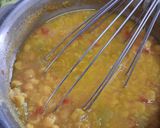 A picture of step 5 of Lauki Chana dal (no onion no garlic).