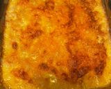 A picture of step 4 of Half pan baked Mac & cheese.