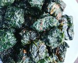 A picture of step 4 of Beef Wrapped in Betel Leaves.