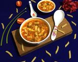 A picture of step 12 of Minestrone Soup.