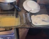 A picture of step 5 of Mixed Meat, Ham, and Cheese Lasagna.