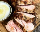 Foto del paso 9 de la receta: Solomillo de cerdo con salsa de manzana y jengibre