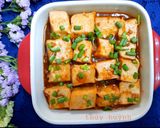 Hình bước làm 3 của món Đậu hũ hầm thịt cà chua