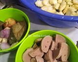 Foto langkah ke 2 dari resep Tumis Putren & Bakso.