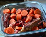 Salmis de pigeons étape de la recette 1 photo