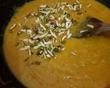 A picture of step 4 of Instant Moong Dal Halwa.