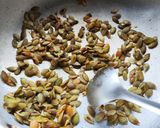 A picture of step 1 of Pumpkin Seeds Chikki.