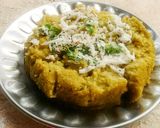 A picture of step 4 of Dudhi Na Dhokla (Soraikkai/Lauki/Bottlegourd Dhoklas).