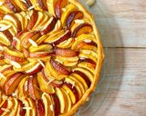 Une image de l'étape 4 de Tarte pommes nectarines.