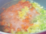 Potito de carne picada con verdura