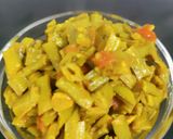 A picture of step 6 of Cluster bean vegetable.