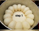 A picture of step 3 of Bubble pizza.