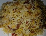 A picture of step 5 of Minced meat biryani.