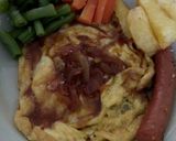 Foto langkah ke 5 dari resep Egg & veggie steak.