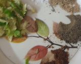 A picture of step 1 of Malai tikka biryani(no tomatoes).