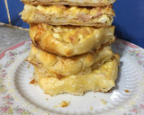 Foto del paso 3 de la receta: Canastitas de jamón queso y huevo
