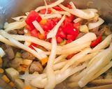 Hình bước làm 3 của món Lagman Uzbekistan