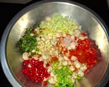 A picture of step 3 of Makhana Chaat.