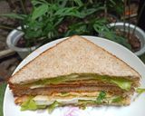 Foto langkah ke 4 dari resep Sandwich gandum simpel.