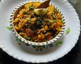 A picture of step 7 of Leftover maharashtrian style authentic rice (phodnicha bhaat).