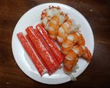 Hình bước làm 1 của món MÌ UDON HẢI SẢN homemade
