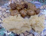 Foto del paso 10 de la receta: Albóndigas cocinadas al disco: 2 variantes con puré a las 3 pimientas