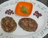A picture of step 7 of Rajma kebab.
