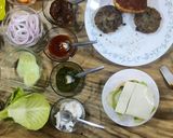 A picture of step 14 of Veg Burger.