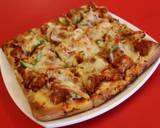 Cheesey square pizza recipe step 2 photo