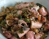 Foto langkah ke 4 dari resep 787. Cumi Asin Sambal Hijau.