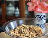 Foto del paso 12 de la receta Tallarines frescos con salsa de espinacas y tomate