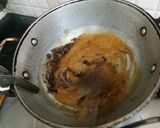 A picture of step 2 of Chocolate coconut chikki.