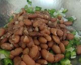 A picture of step 4 of Veg enchiladas.