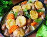 Foto langkah ke 8 dari resep Sapo Tofu Sayuran.