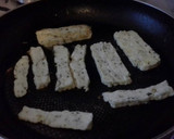 Foto del paso 2 de la receta: Ensalada de canónigos con queso Halloumi