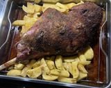 A picture of step 5 of Mediterranean-Style Roasted Leg of Lamb.